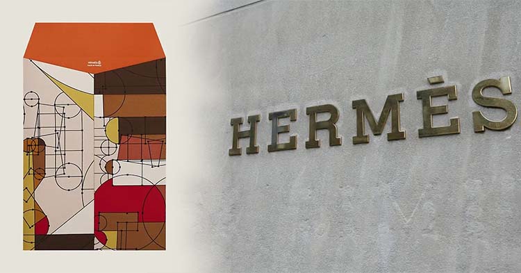  ញាក់សាច់! ក្រុមហ៊ុន Hermès ចេញស្រោមសំបុត្រប្រេន ធ្វើពីសូត្រ លក់ក្នុងតម្លៃ ១២៥ ដុល្លារ