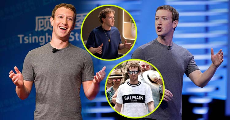  បងប្រែហើយ! Mark Zuckerberg ប្ដូរស្ទីលលេងខ្លួនខុសពីមុន ដូរម៉ូដអាវញឹកហើយពាក់សុទ្ធខ្សែ-កមាស