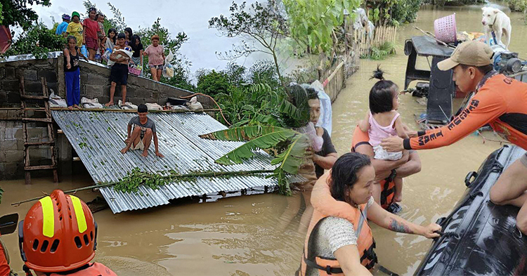  ហ្វីលីពីនកំពុងប្រទះព្យុះត្រូពិចឈ្មោះ ត្រាមី ស្ល-ា.//ប់មនុស្សអស់ ២៤ នាក់ និង ២ លាននាក់ទៀតបានរងគ្រោះ