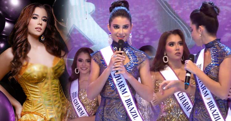  (វីដេអូ) ទោះជាគូប្រកួត តែ​ Miss Teen Charm ព័រតូរីកូ មានបេះដូងទូលាយ ស្ទុះស្ទាទៅជួយ Miss Teen Charm ប្រេស៊ីល ដែលជិតដួលសន្លប់លើឆាកមុនគេឯង